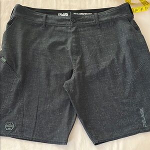 Pelagic Sharkskin Pro Hybrid Shorts – Size Adjustable with Velcro Waistband